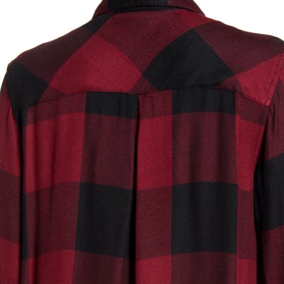 NEW Thread & Supply Button-Down Plaid Flannel - Picture 6 of 9